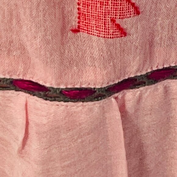 Anthropologie's Conditions Apply Hand Woven 100% Cotton Boho Maxi Dress Small - Picture 10 of 12